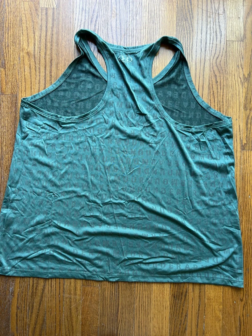 Under Armour Women’s Teal Performance Print Tank Top Size 3 XL